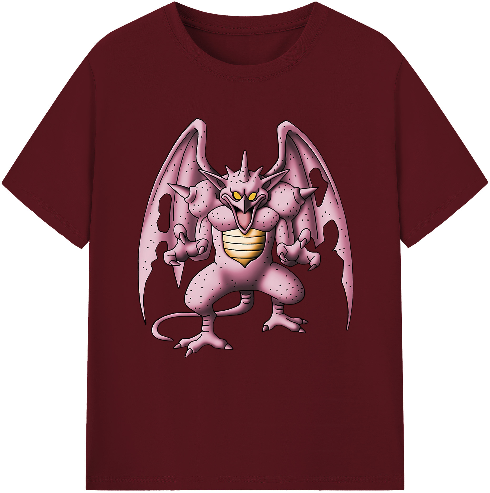 （画像用） ドラゴンクエスト Doragon Kuesuto Dragon Quest 綿100％半袖Tシャツ（フロントプリント）
